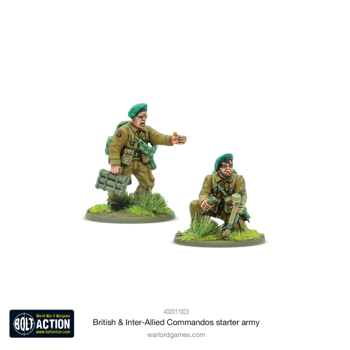 Bolt Action: British & Inter-Allied Commandos Starter Army